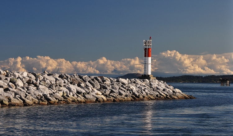 the breakwater
